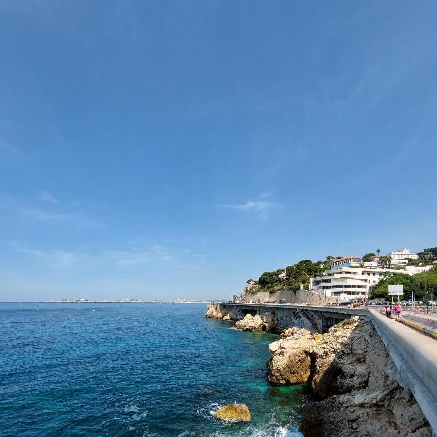 Studio A 2 Pas De La Plage Marseille Eksteriør bilde
